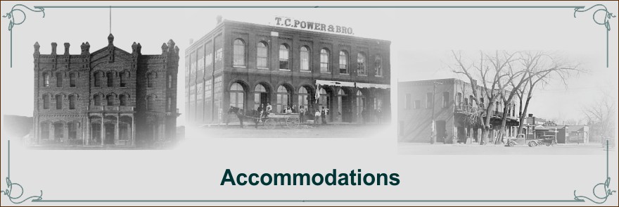 Fort Benton Montana Accomodations